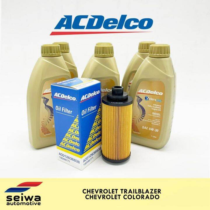 Chevrolet Trailblazer Change Oil Package Chevrolet Colorado Change