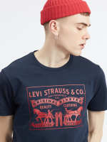 Levis® เสื้อยืดผู้ชาย รุ่น 2-Horse Graphic T-shirt