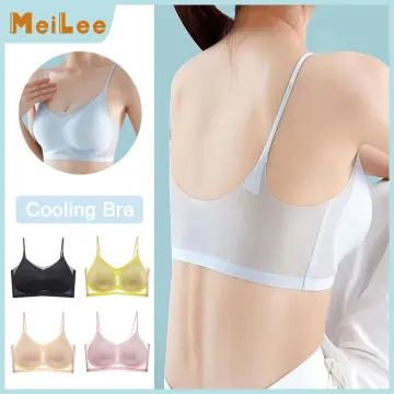 Women Ultra Thin Ice Silk Bra Comfort Breathable Bra Cooling