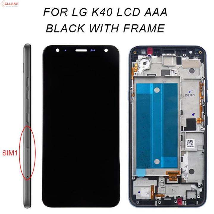 ทดสอบ5-7นิ้ว-k10บวกจอแสดงผลสำหรับ-lg-k40จอแอลซีดีที่มีแผงสัมผัส-digitizer-x420hm-lmx420emw-k12บวกประกอบหน้าจอ