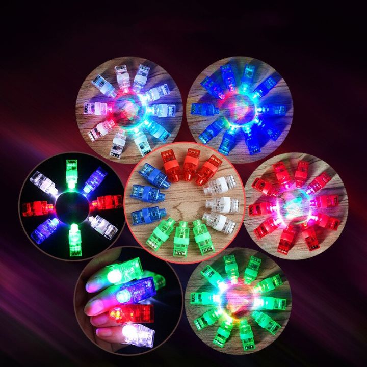 10ชิ้นแหวนเรืองแสง-led-ไฟมีไฟกระพิบแหวนเรืองแสงของขวัญปาร์ตี้เด็กของเล่นเด็กสีสันสดใสมีไฟ-led-ของเล่น