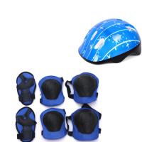 Kids Protective Gear Set with Elbow Helmet Knee Wrist Guards Safety Pad Use for Scooter Cycling Roller Skating Bicycle BMX Bike Skateboard Outdoor Act