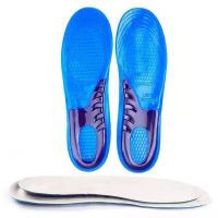 Latest Silicone Gel Insoles Man Women Insoles Orthopedic Massaging Shoes Inserts Shock Absorption Shoepad Cushions Sports Shoes Accessories