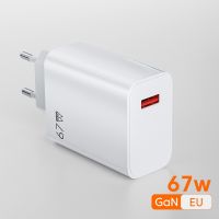 67W 10A สายอะแดปเตอร์ชาร์จเร็วพลังงานเครื่องชาร์จ USB ที่ชาร์จเร็ว3.0สำหรับ iPhone Samsung สมาร์โฟน Xiaomi Oneplus เครื่องชาร์จ USB S แท่นชาร์จผนัง