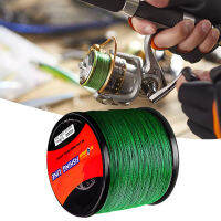 สายการประมงถัก PE 300m 30lb 2.5 Rock Sea Fishing Line สำหรับน้ำเค็มน้ำจืดสีเขียว