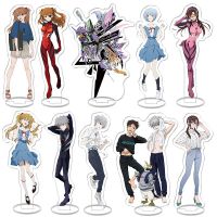 {“》16ซม. ใหม่อะนิเมะนีออนเจเนซิส EVANGELION EVA Asuka อายะนะมิเรอิ Kawaii Figure คริลิคยืนโมเดลเครื่องประดับของเล่นของขวัญ