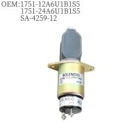 Piezas De Maquinaria De Construcción De Excadora,Interruptor De Válvula Solenoide Kubota Flameout OEM: 1751-12A6U1B1S5/1751-24A6U1B1S5/SA-4259-12สวิตช์/