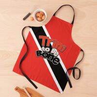 Trini to de Bone | Trinidad flag Apron waterproof apron woman Aprons