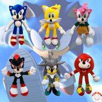 【Ready Stock】30 ซม.sonic the hedgehog ตุ๊กตาโซนิคตุ๊กตายัดไส้ของเล่นเด็ก หลากสี