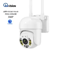 กล้องวงจรปิด กล้องวงจรปิด ตรวจสอบ wifi 360 Night Vision ถนน โรงงาน สีเต็ม PTZ IP Camera App YCC365 plus cctv Outdoor IP Camera 1080P outdoor