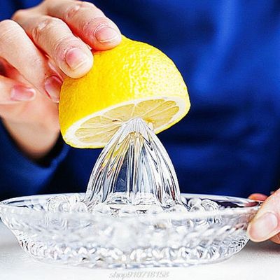 Glass Manual Juicer Citrus Fruit Juicer Kitchen Orange Lime Lemon Squeezer Fruit Press Juice Machine Fruit A10 21 Dropship