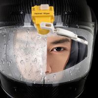 Motorcycle helmet wiper universal mini electric wiper windshield wiper motorcycle accessories