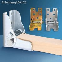 90 degree self-locking folding hinge Heavy Duty Leg Fittings Angle Braces Extension Support Bracket for Table Leg Worktables