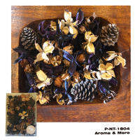 Aroma&amp;More  Potpourri Assorted /Mixed ชุดบุหงาแห้งจากธรรมชาติ คละแบบโทนสีธรรมชาติ ชนิดไม่มีกลิ่น 200g