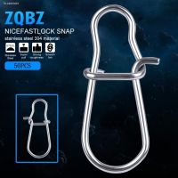 ✖✵ 50pcs/lot NiceFastlock Snap 0 -8 Fishing Barrel Swivel Hooked Safety Snap Pin Connector 12mm-33.5mm Swivel Snap Fishing Tackle