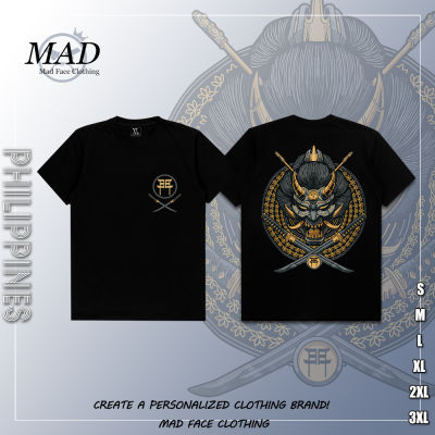MADFACE เสื้อผ้า Domination-Demon Tee ของขวัญสำหรับ Unisex ท็อปส์ซูคุณภาพสูง เสื้อยืดแนวสตรีท