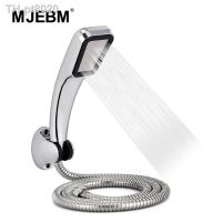 ✟◑✽  300-hole high-pressure ABS shower kit with retainer and water-saving shower with bracket and hose shower kit