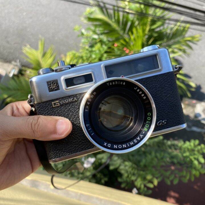กล้องฟิล์ม Yashica Electro 35 Lens Yashinon DX 45mm F1.7 Lazada.co.th