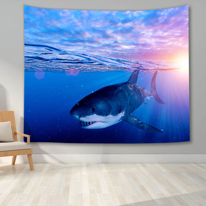 cw-undersea-world-tapestry-wall-hanging-turtle-shark-mermaid-dolphin-tapestry-3d-printed-wall-tapestry-for-living-room-bedroom-dorm