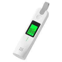 เครื่องทดสอบแอลกอฮอล์ดิจิตอล Professional เครื่องตรวจจับแอลกอฮอล์ Breathalyzer แบบพกพา Alcotester จอแสดงผล LED USB ชาร์จ Non-Contact