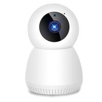 1Set WIFI Wireless Smart Home Security Surveillance Cameras Two-Way Audio Home Baby Monitor Plastic EU Plug