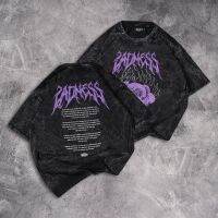 【New】[N00760] T-shirt Oversized Distro Motif SADNESS FIRE