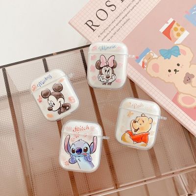 【CC】 Minnie for Airpods 3 2 1 Soft Silicone Bluetooth Earphone Cover