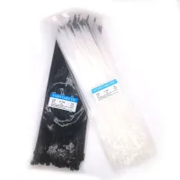 Professional Manufacturer 4.8mm 300mm Nylon Zip Tie Self-locking Flexible Cable Ties 5x300mm