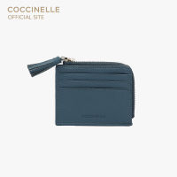 COCCINELLE TASSEL Document Holder 128901 SHARK GREY กระเป๋าใส่การ์ด