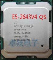 E5-2643V4 QS ดั้งเดิม Intel Xeon E5 2643V4 QS 3.40GHZ 6-Core 20MB E5 2643 V4 QS FCLGA2011-3 TPD 135W Gratis Ongkir Gubeng