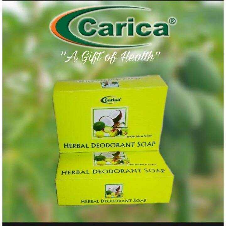 Carica Herbal Deodorant Soap 90g Lazada PH