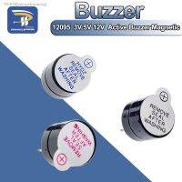 ▫ 10Pcs 3V 5V 12V Active Buzzer Magnetic Long Continous Beep Tone Alarm Ringer 12095 Piezo Buzzers Fit For Computers Printers