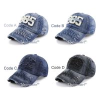 CODhan14416 Ready Stock Jamont 1985 Fashion Jeans Baseball Cap Casual Sport Men Women Hat Trendy hat Hip hop sports hat