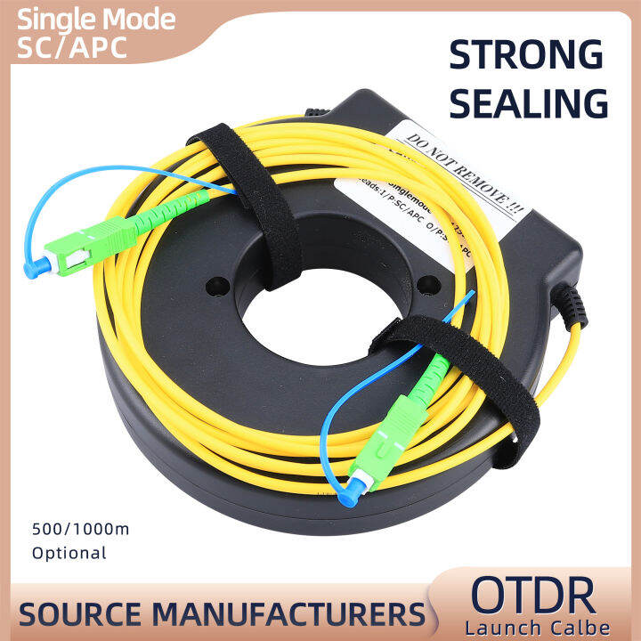 otdr-สายเคเบิลใยแก้วนำแสง300-500-1000m-โหมดเดี่ยว-sc-upc-apc-otdr-การทดสอบสายต่อเครื่องกำจัดโซนอันตราย-otdr-1km