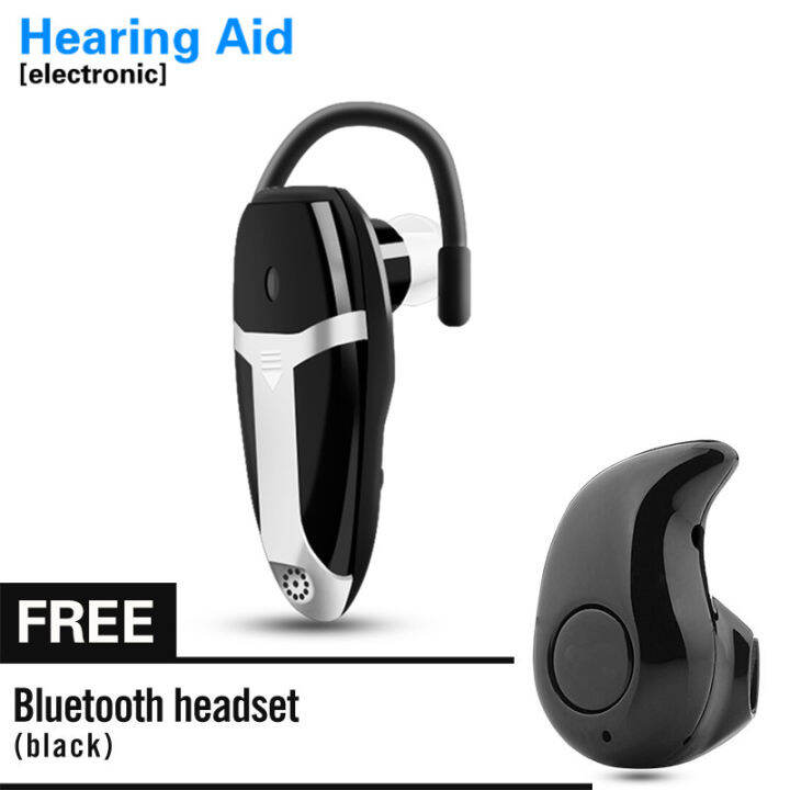 【Free Mini S530 Bluetooth Headset】Hearing Aid Rechargeable Ear Sound Amplifier for Elderly