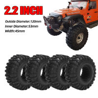 4PCS 2.2 "Mud Grappler ยางยางล้อยาง120*48มม. สำหรับ110 RC Rock Crawler Traxxas TRX4 TRX-6 Axial SCX10 90046 Wltoys