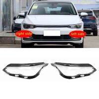 1 Piece Car Headlight Shell Cover Headlight Cover for VW Golf Mk8 2020-2022 Left