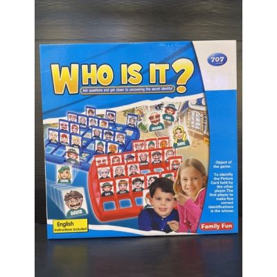 [ ผลิตจากวัสดุคุณภาพดี Kids Toy ] (พร้อมส่ง) who is it ? [ สินค้ามาใหม่ Gift ].