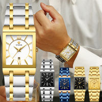 2022 New Mens Watches WWOOR Top nd Luxury Business Waterproof Quartz Square Watch For Men Date Clock Male Relogio Masculino