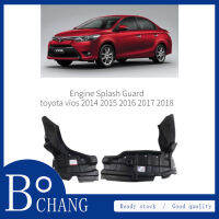 บังโคลนเครื่องยนต์/ใต้ฝาครอบสำหรับโตโยต้า Vios 2014 2015 2016 2017 2018เครื่องยนต์ใต้ฝาครอบ