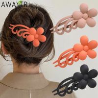 hot✒◇  11cm Frosted Hair Claw Clip for Barrette Crab Claws Ponytail Hairpins Headwear Accessories