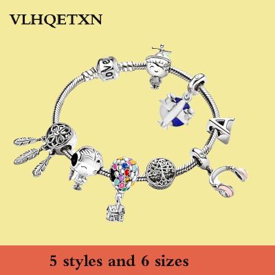2022 Valentine 39;s Day Gift Charm Bracelets For Women Romantic Boy Girls Beads Pandora Bracelet Jewelry Girlfriend Christmas Gifts