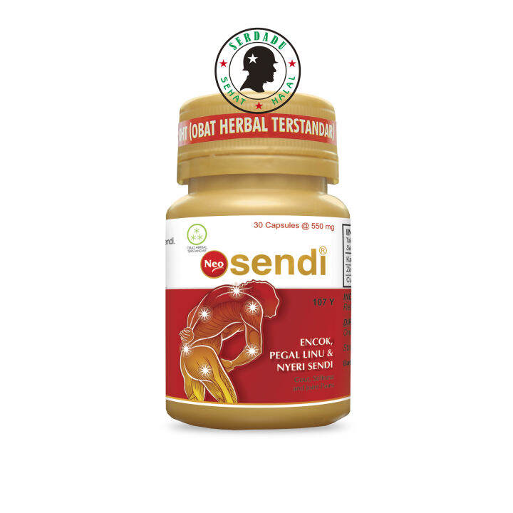 Borobudur herbal supplement bone & jointsneo joint 30 capsulespain