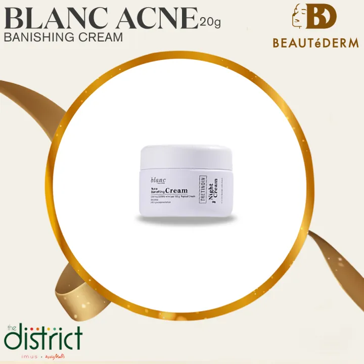 BEAUTEDERM Blanc Acne Banishing Cream 20g (Night Cream) | Lazada PH