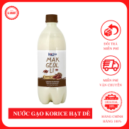 Nước Gạo Korice Makgeolli Hàn Quốc Vị Hạt Dẻ 6% Vol Chai 750ml