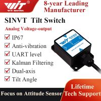 WitMotion SINVT แกนคู่ (เอาต์พุต 0-5V -90 องศา) แรงดันไฟฟ้าขาออกดิจิตอลมุมเอียง AHRS Inclinometer ป้องกันการสั่นสะเทือน (IP67)