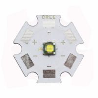 10ชิ้น Cree Xpg Xp-G R5 Led 1-5W ชิพหลอดไฟขาวเย็น6000-6500K; 3000อบอุ่นสีขาว-3200K นำกับ16มม. หรือ20มม. Pcb ดาว