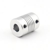 1pcs 8x10 8mm to 10mm D19L25 Aluminum Alloy Z Axis Flexible Coupling For Stepper Motor Coupler Shaft Couplings 3D Printer Parts