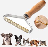 Portable Pet Hair Remover Brush Manual Lint Roller Sweaters Sofa Clothes for Dogs Cats Scrapers Cleaning Tools Pet Supplies