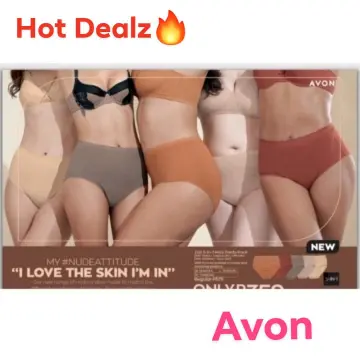 Avon Philippines - Play with luxurious lace this season by wearing the Maureen  Bra (P399) and 5-in-1 Bikini Panty Pack (P525). Look for your latest Avon  find via the IM Brochure